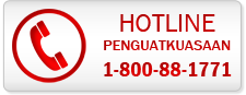 Hotline Penguatkuasaan - 1800 88 1771